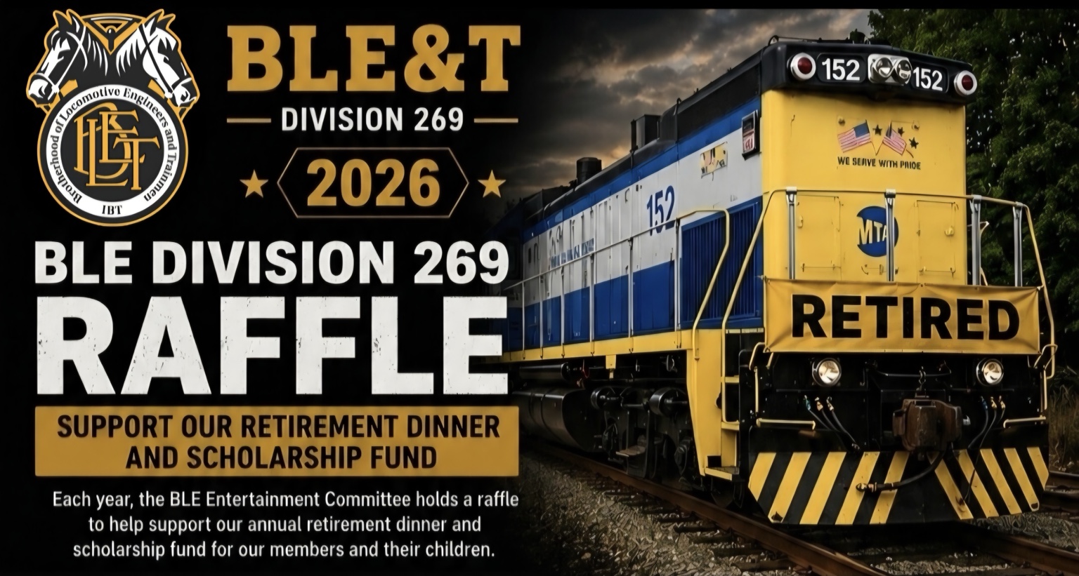 BLE Division 269 raffle flyer image